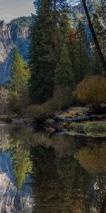 Montañas,Lago,Bosque,Naturaleza,Reflexión