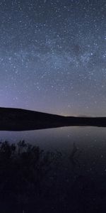 Naturaleza,Cielo Estrellado,Lago,Noche