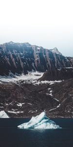 Nature,Mountain,Shore,Bank,Sea,Lake,Ice Floe,Ice,Iceberg