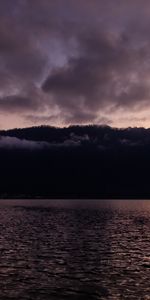 Naturaleza,Montañas,Nubes,Oscuro,Paisaje,Lago