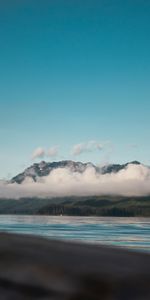 Naturaleza,Montañas,Nubes,Mar