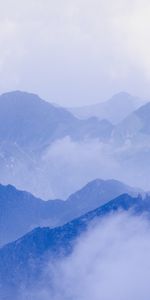 Nature,Mountains,Clouds,Vertex,Fog,Layers,Tops