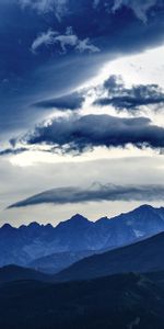 Nuages,Sommet,Retour Au Début,Nature,Montagnes