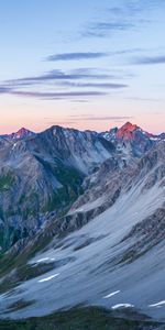 Cordillère,Montagnes,Nature,Crépuscule,Chaîne De Montagnes,Paysage