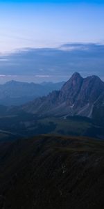 Nature,Mountains,Fog,Dusk,Twilight,Mountain Range,Landscape