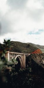 Nature,Mountains,Hills,Bridge,Monterey,California