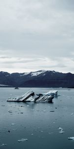 Paisaje,Naturaleza,Montañas,Hielo,Lago,Islandia