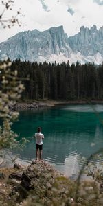 Nature,Forêt,Personne,Montagnes,Lac,Humain