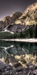 Nature,Mountains,Lake,Reflection,Hdr