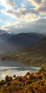 Nature,Rivières,Montagnes,Paysage