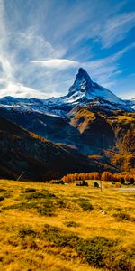 Nature,Vallée,Montagnes,Pelouse,Paysage