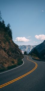 Nature,Mountains,Road,Asphalt,Landscape