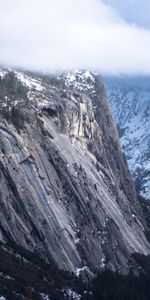 Naturaleza,Montañas,Las Rocas,Rocas,Arriba,Nieve,Vértice