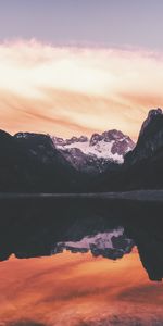 Nature,Mountains,Snow,Rocks,Reflection,Snow Covered,Snowbound