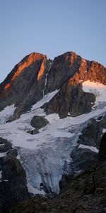 Naturaleza,Montañas,Nieve,Las Rocas,Rocas,Alivio,Cubierto De Nieve,Nevado,Pendiente,Cuesta