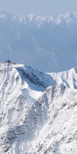 Nature,Mountains,Snow,Vertex,Height,Tops,Mountain Range