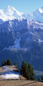 Naturaleza,Árboles,Montañas,Tops,Grandeza,Reino,Nieve,Vértice