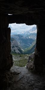 Naturaleza,Roca,Piedra,Vista,Cueva,Montañas,Paisaje