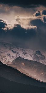 Nature,Mountains,Twilight,Clouds,Dusk,Landscape