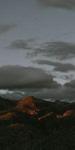 Nature,Mountains,Vertex,Mainly Cloudy,Overcast,Cactuses,Tops