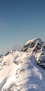 Nature,Mountains,Vertex,Top,Height,Snowbound,Snow Covered,Slope