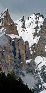 Sommet,Retour Au Début,Forêt,Couvert De Neige,Snowbound,Nature,Montagnes,Gorge,Suisse,La Suisse