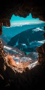 Paisaje,Naturaleza,Montañas,Vista,Cueva