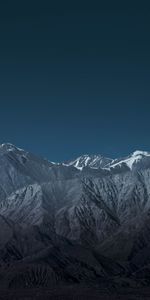 Nature,Night,Snow,Mountain,Vertex,Top,Landscape