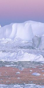 Nature,Pink,Greenland,Cold,Iceberg