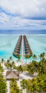 Nature,Rest,Palms,Structure,Relaxation,Beach