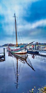 Nature,Rivers,Port,Boat