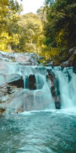 Naturaleza,Ríos,Las Rocas,Rocas,Paisaje,Árboles,Cascada