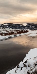 Neige,Les Collines,Collines,Rivières,Nature