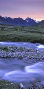 Nature,Rivers,Stones,Mountains,Altai,Mongolia