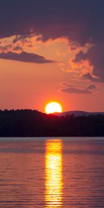 Nature,Rivers,Sunset,Sun,Reflection,Landscape