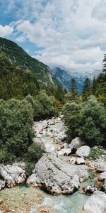 Nature,Rivers,Trees,Mountains,Landscape