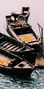 Nature,Rivers,Wharf,Berth,Boats