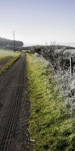 Nature,Road,Colors,Color,Fencing,Country,Countryside,Grass,Enclosure,Effect