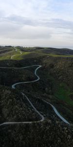 Nature,Road,Forest,Winding,Sinuous