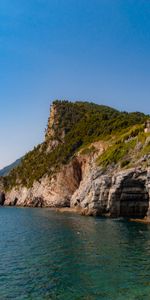 Nature,Rock,Cliff,Trees,Sky,Sea