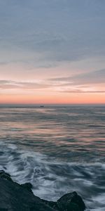 Nature,Rock,Horizon,Shore,Bank,Stone