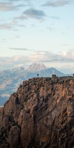 Nature,Rock,Mountains,Person,Loneliness,Human,Lonely,Alone