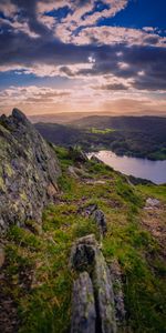 Nature,Rocks,Hills,Lake,Valley