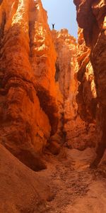 Nature,Rocks,Human,Person,Canyon,Sand,Freedom