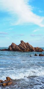 Nature,Rocks,Shore,Bank,Surf,Sea