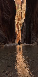 Nature,Rocks,Silhouette,Water,Stones,Cave