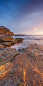 Nature,Sea,Building,Rocks,Horizon,Stones