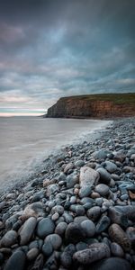 Nature,Sea,Cliff,Stones,Landscape,Beach