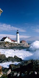 Nature,Sea,Landscape,Lighthouses