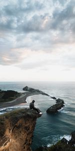 Nature,Sea,Rock,Privacy,Seclusion,Loneliness,New Zealand